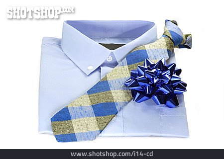
                Hemd, Krawatte, Herrenbekleidung, Geschenkschleife                   
