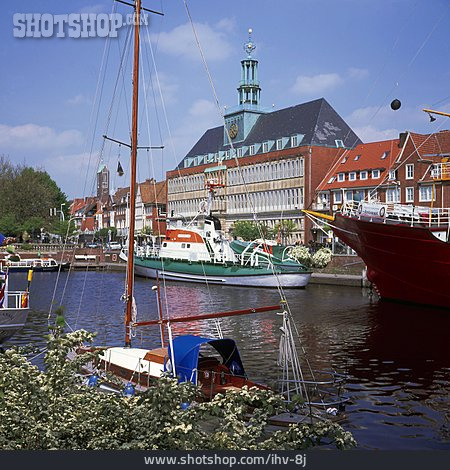 
                Stadt, Rathaus, Ostfriesland, Emden                   