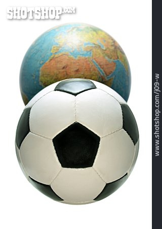 
                Fußball, Europameisterschaft, Weltmeisterschaft, Globus                   