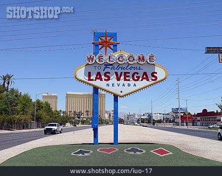 
                Städtereise, Usa, Las Vegas, Willkommensschild                   