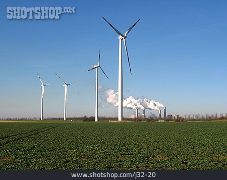 
                ökologie, Windkraftanlage, Klimawandel                   