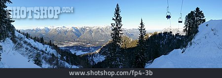 
                Ausblick, Skilift, Garmisch-partenkirchen                   