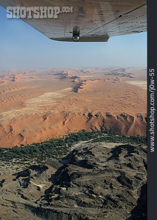 
                Wüste, Flug, Namibia, Namib, Kuiseb                   