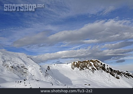 
                Gebirge, Winterlandschaft, Fellhorn                   
