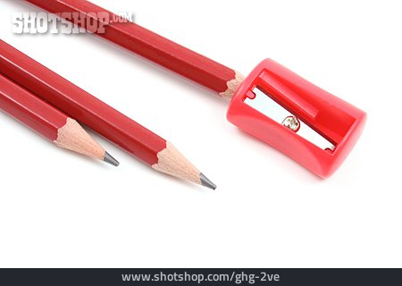 
                Bleistift, Rot, Spitzer                   