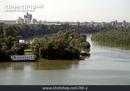 
                Donau, Flussmündung, Belgrad, Save                   