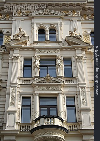 
                Fassade, Stadthaus, Prunkfassade                   