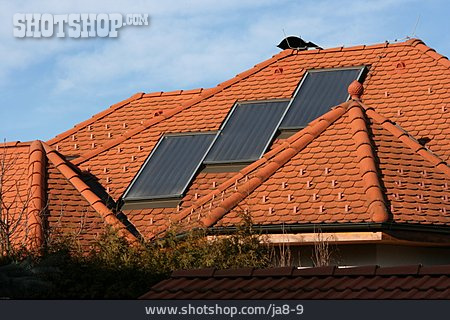 
                Dach, Solarenergie, Sonnenkollektor                   