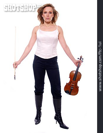 
                Geige, Musikerin, Violinistin                   