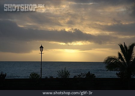 
                Sonnenuntergang, Meer, La Palma                   
