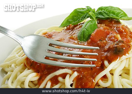 
                Spaghetti, Italienische Küche, Bolognese                   