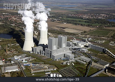
                Industrielandschaft, Kraftwerk, Braunkohlekraftwerk, Lippendorf                   