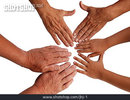 
                Hand, Gemeinschaft, Generation                   