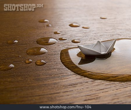 
                Waterdrop, Paper Boats                   