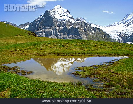
                Gebirge, Bergsee, Berner Oberland                   