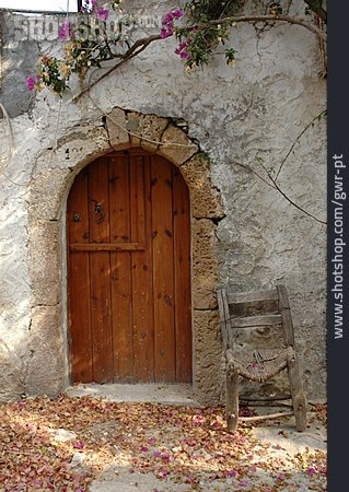 
                Eingang, Tür, Griechenland                   