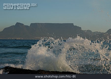 
                Welle, Tafelberg, Kapstadt, Bloubergstrand                   