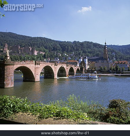 
                Heidelberg, Neckar, Karl-theodor-brücke                   