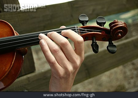 
                Geige, Musizieren                   