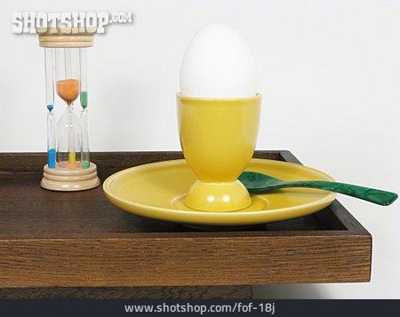 
                Eggcup, Boiled Egg, Hourglass                   