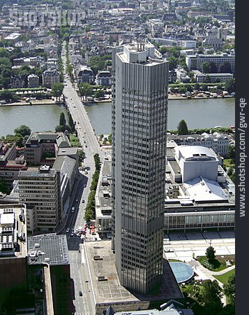 
                Wolkenkratzer, Hochhaus, Frankfurt                   