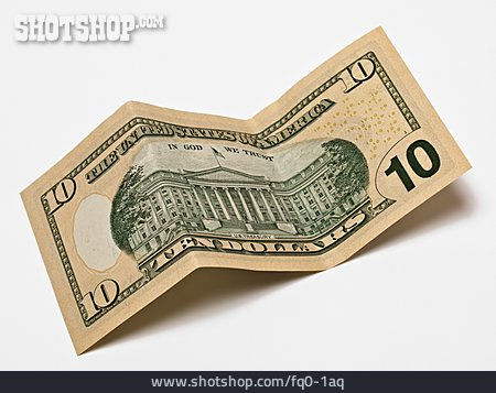 
                Banknote, Dollarnote, 10 Dollars                   