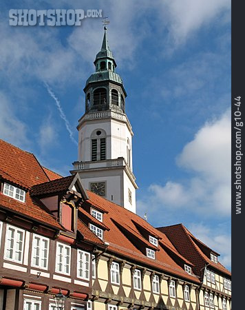 
                Kirchturm, Celle, St. Marien                   