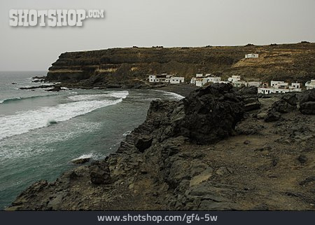 
                Küste, Bucht, Playa De La Pared, Fuerteventura                   