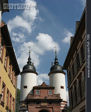 
                Heidelberg, Brückentor, Karl-theodor-brücke                   