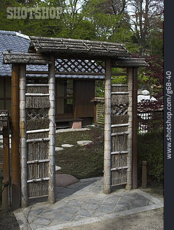 
                Teehaus, Japanischer Garten                   