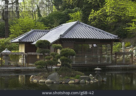 
                Teehaus, Japanischer Garten                   