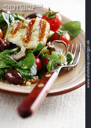 
                Salat, Salatteller, Mediterrane Küche                   