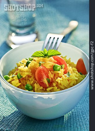 
                Reisgericht, Risotto, Reissalat, Vegetarische Küche                   