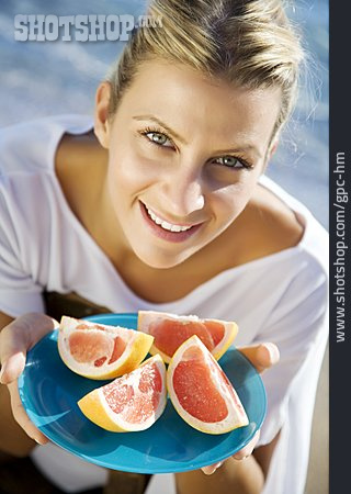 
                Gesunde Ernährung, Grapefruit, Zitrusfrucht                   
