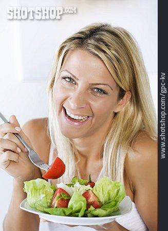 
                Gesunde Ernährung, Essen, Salat, Blattsalat, Salatteller                   