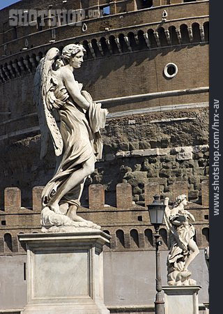 
                Statue, Rom, Engelsburg                   