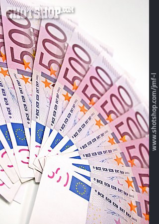 
                Euro, Geldschein, 500, Geldfächer                   