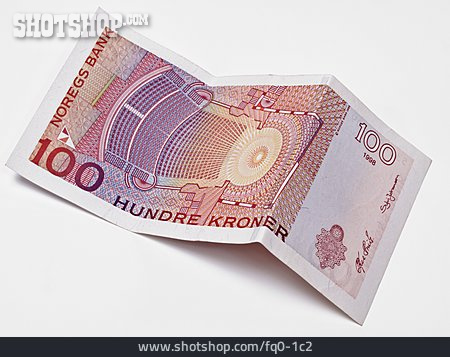 
                Währung, Einhundert Kronen, Norwegische Kronen                   
