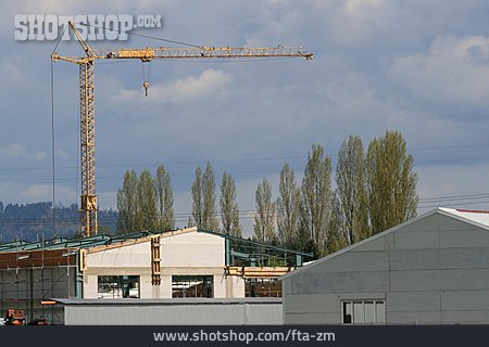 
                Industriegebäude, Baustelle                   