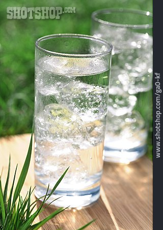 
                Mineralwasser, Wasserglas, Trinkwasser                   