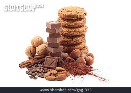 
                Gewürze & Zutaten, Schokolade, Keks                   