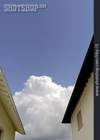 
                Wolke, Haus, Dach                   