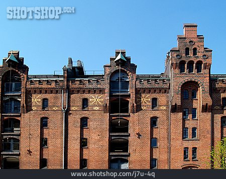 
                Fassade, Gebäude, Hamburg, Speicherstadt                   