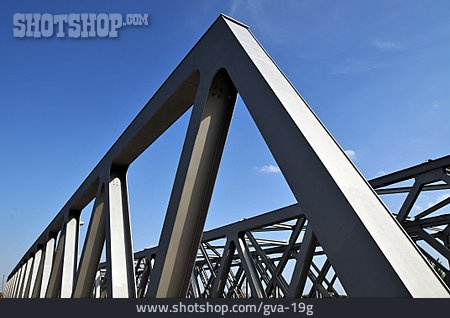 
                Brücke, Stahl, Stahlträger                   