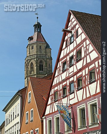 
                Altstadt, Fachwerkhaus, Weißenburg                   