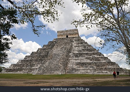 
                Pyramide, Mexiko, Chichen Itza, Pyramide Des Kukulcan, Stufenpyramide                   