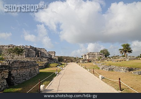 
                Tempel, Maya-fundstätte, Tulum                   
