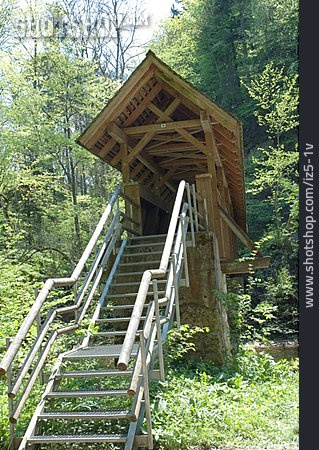 
                Wutanschlucht, Holzbrücke                   