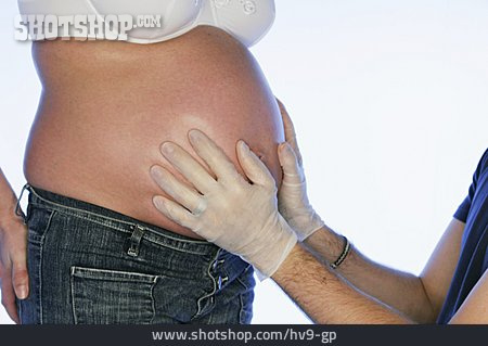 
                Bauch, Schwangerschaft, Vorsorgeuntersuchung                   