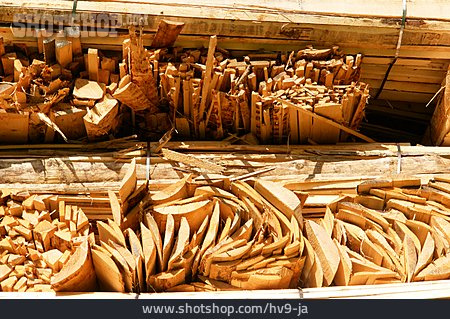
                Holz, Material, Holzstapel, Holzlager                   